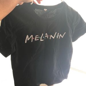Shein Black tee shirt